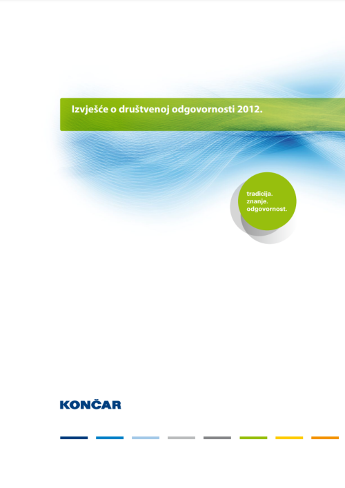 Izvješće o održivom poslovanju 2012.