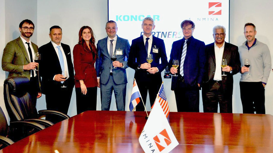 Representatives of Sanmina corporation and the KONČAR Group in San Jose on the occasion of signing the business cooperation agreement