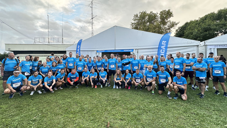 Končarevci na B2Run-u 2025.