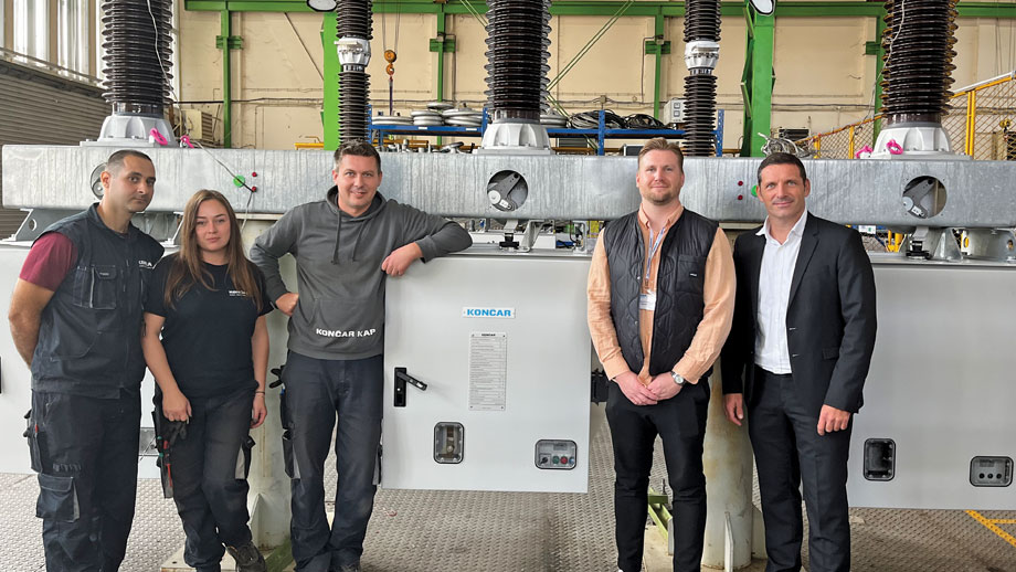 High-voltage circuit breakers delivered for Denmark