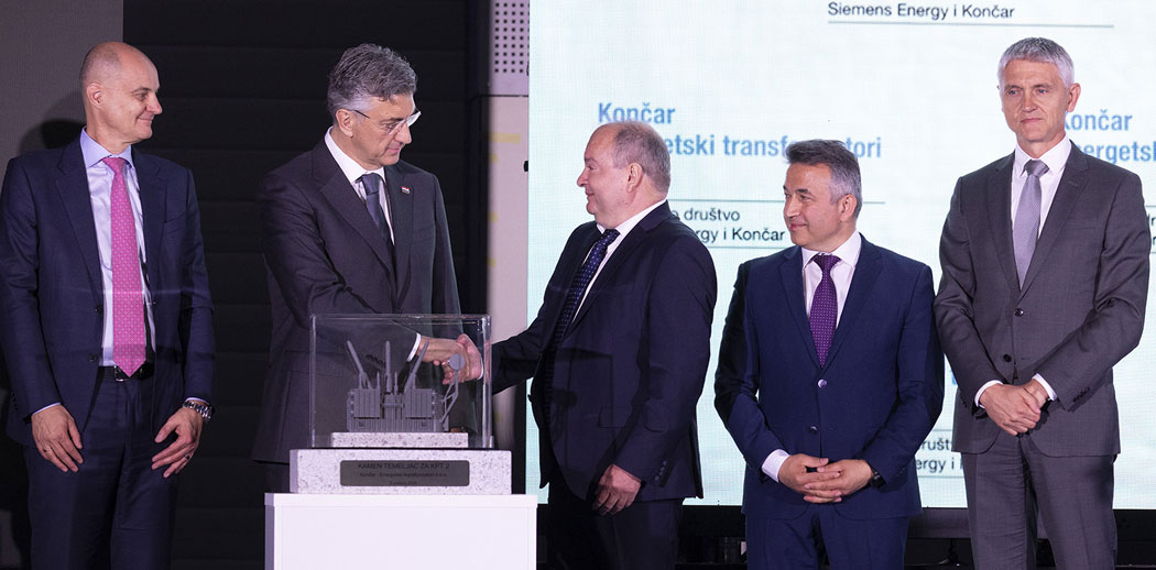 Proširenje tvornice Energetskih transformatora - izaslanici na ceremoniji