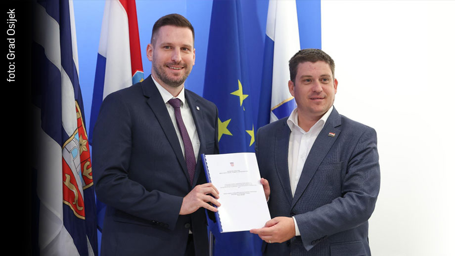 Potpisivanje ugovora za nabavu novih tramvaja za Grad Osijek