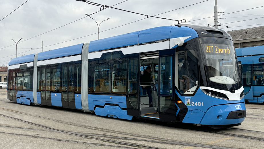 Novi tramvaj (TMK 2400) za Grad Zagreb