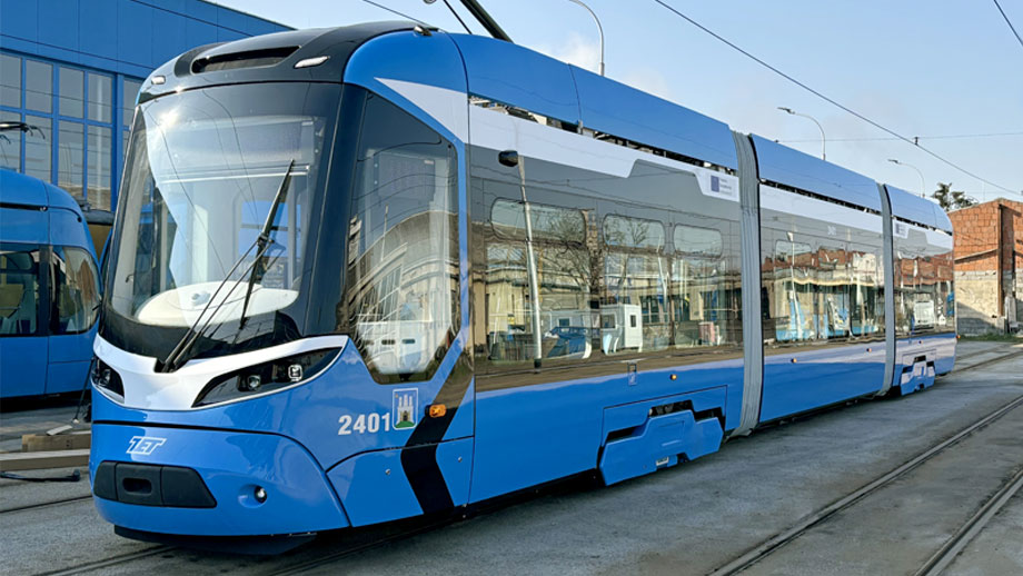 Novi tramvaj (TMK 2400) za Grad Zagreb