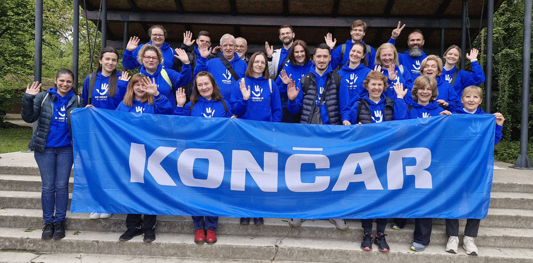 KONČAR volunteers