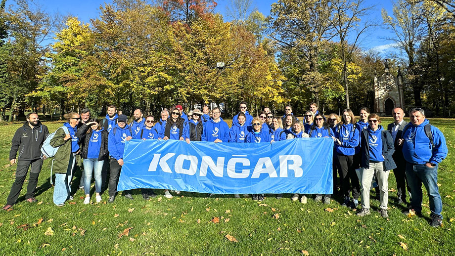 KONČAR's volunteers