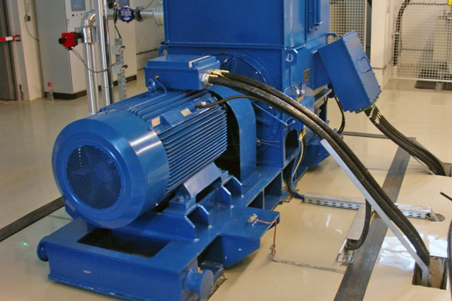 Motor-generator sets for test stations