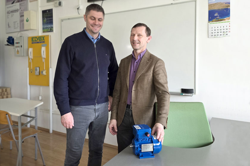 Donacija motora za zone s opasnošću od eksplozije Elektrostrojarskoj obrtničkoj školi Zagreb