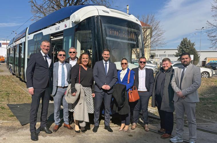 Predstavljanje novog niskopodnog tramvaja za Grad Osijek