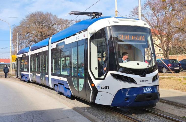 Predstavljanje novog niskopodnog tramvaja za Grad Osijek