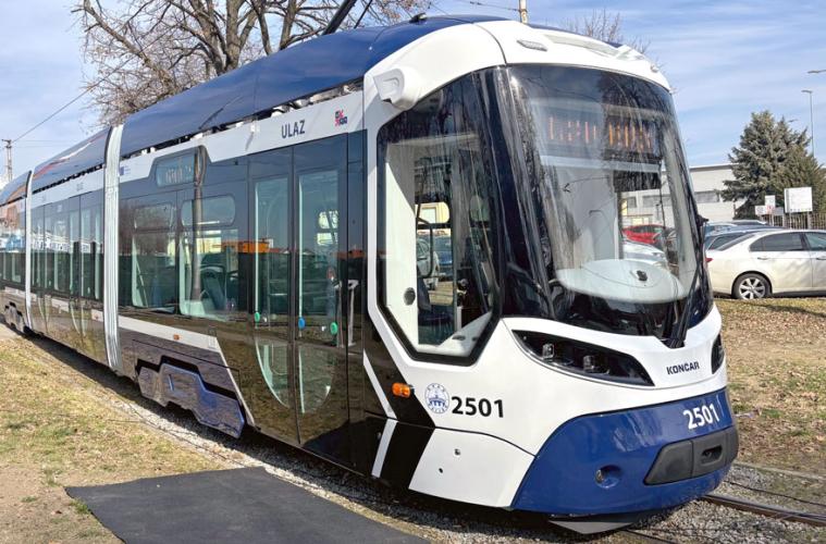 Predstavljanje novog niskopodnog tramvaja za Grad Osijek