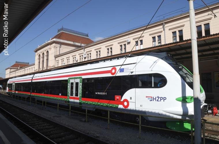 Croatia’s first battery train officially launched into service