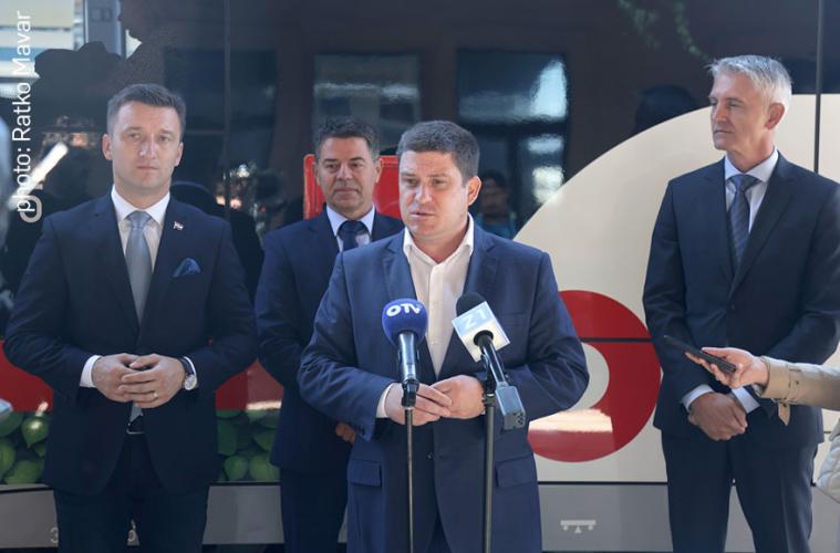 Croatia’s first battery train officially launched into service