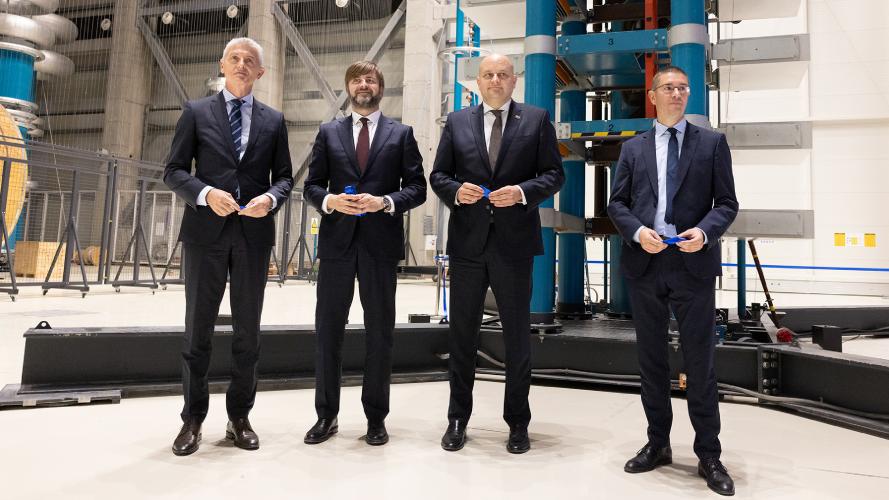 Opening ceremony of the new Laboratory for Power Systems and Drives