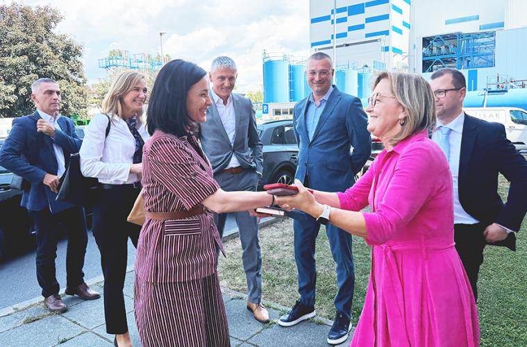 Working meeting and tour of KONČAR – D&ST manufacturing facilities with ministers Marija Vučković and Nataša Mikuš Žigman