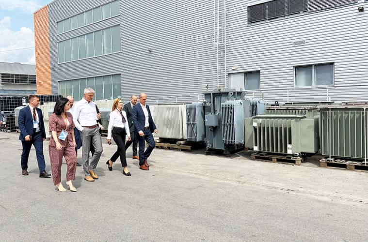 Working meeting and tour of KONČAR – D&ST manufacturing facilities with ministers Marija Vučković and Nataša Mikuš Žigman