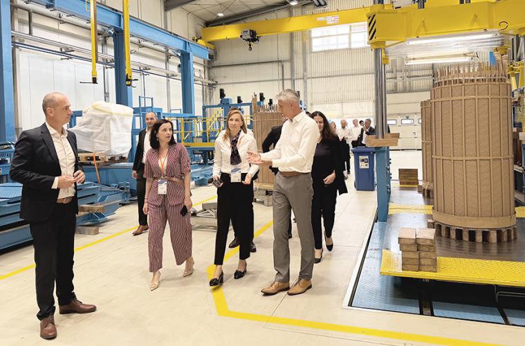 Working meeting and tour of KONČAR – D&ST manufacturing facilities with ministers Marija Vučković and Nataša Mikuš Žigman