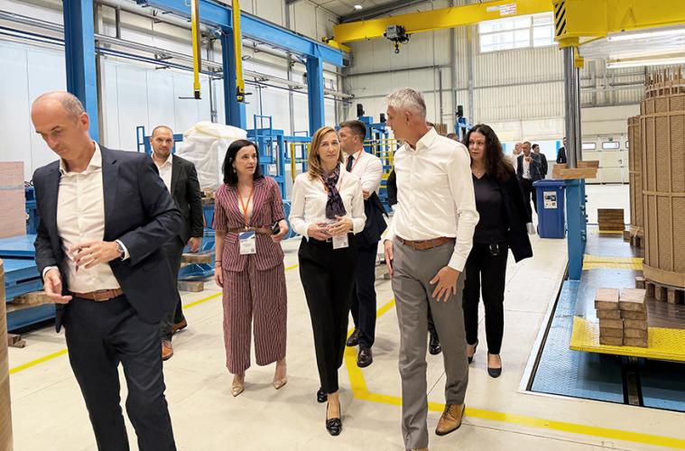 Working meeting and tour of KONČAR – D&ST manufacturing facilities with ministers Marija Vučković and Nataša Mikuš Žigman