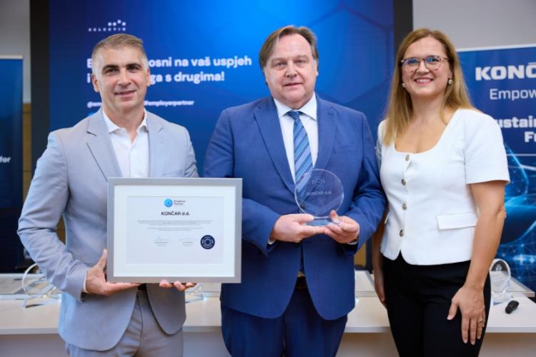 KONČAR renews Employer Partner status