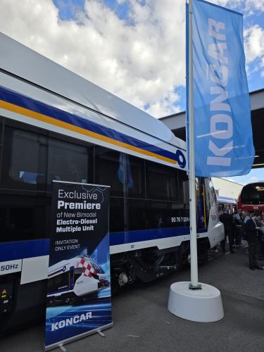 Global premiere of EDMU at InnoTrans