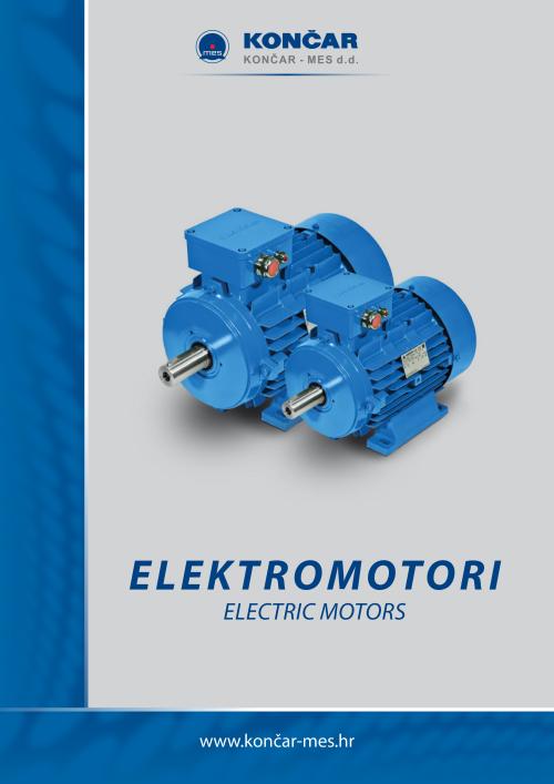 Katalog - Elektromotori