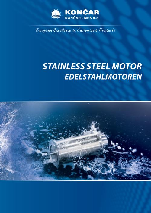 Stainless steel motor