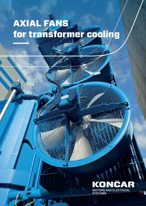 Axial fans for transformer cooling