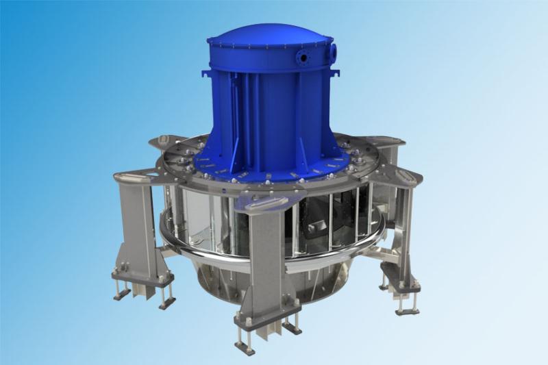 New development - submersible machines for low-head small hydropower plants