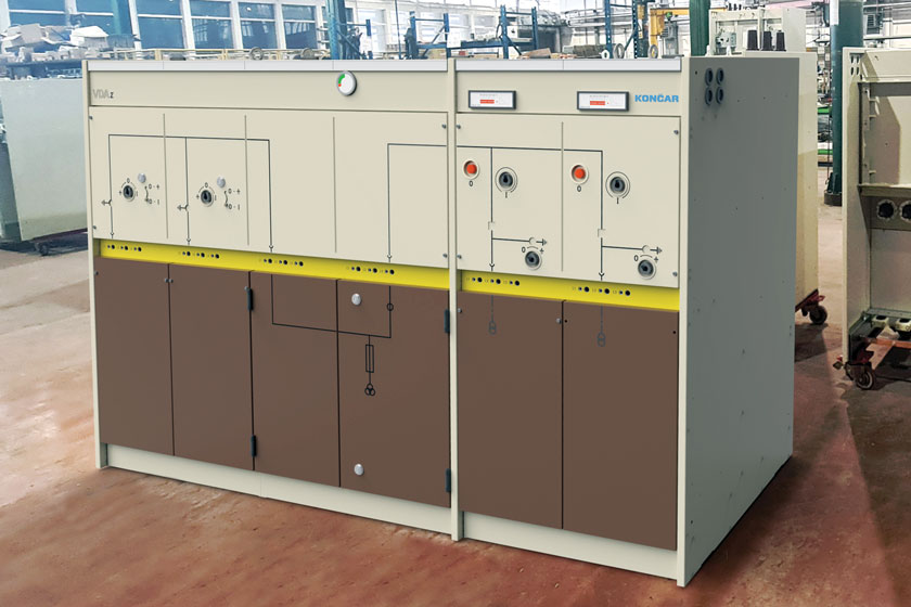 VDAsigma 2VM2T switchgear for a customer in Bosnia and Herzegovina