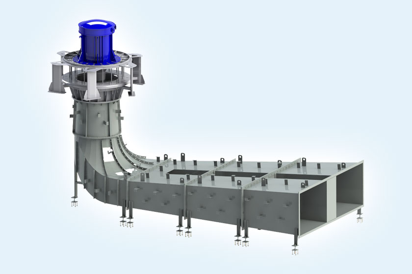 New development -  submersible machines for low-head small hydropower plants