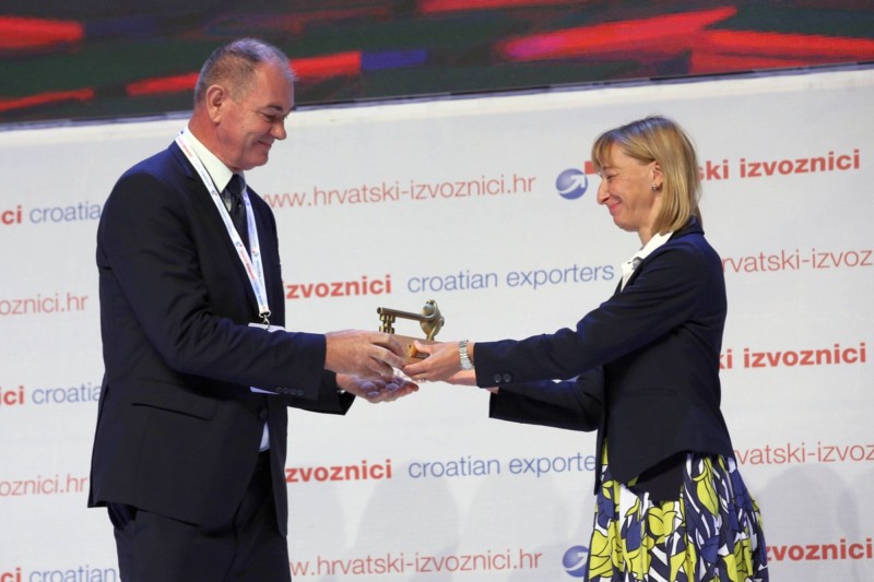 2019 Golden key award for the top exporter to Austria