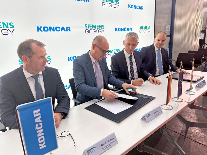 KONČAR and Siemens Energy strengthen ties and launch new Joint Venture