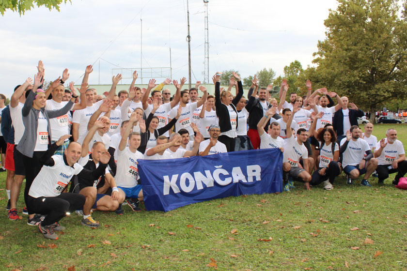 Tim KONČARA na zagrebačkoj poslovnoj utrci HT B2Run