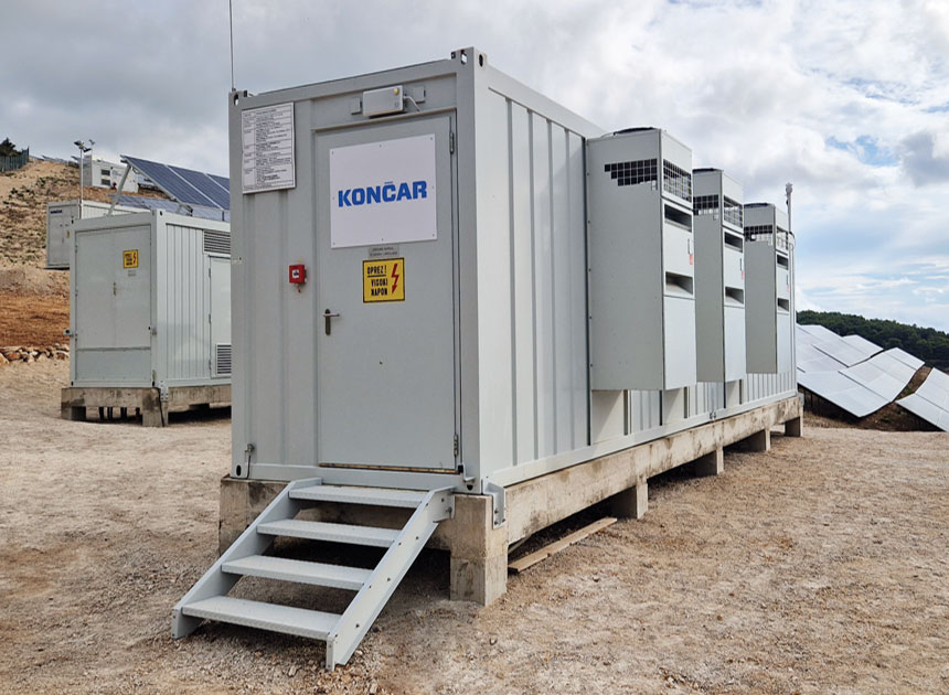 Battery storage system on Vis island enters trial phase