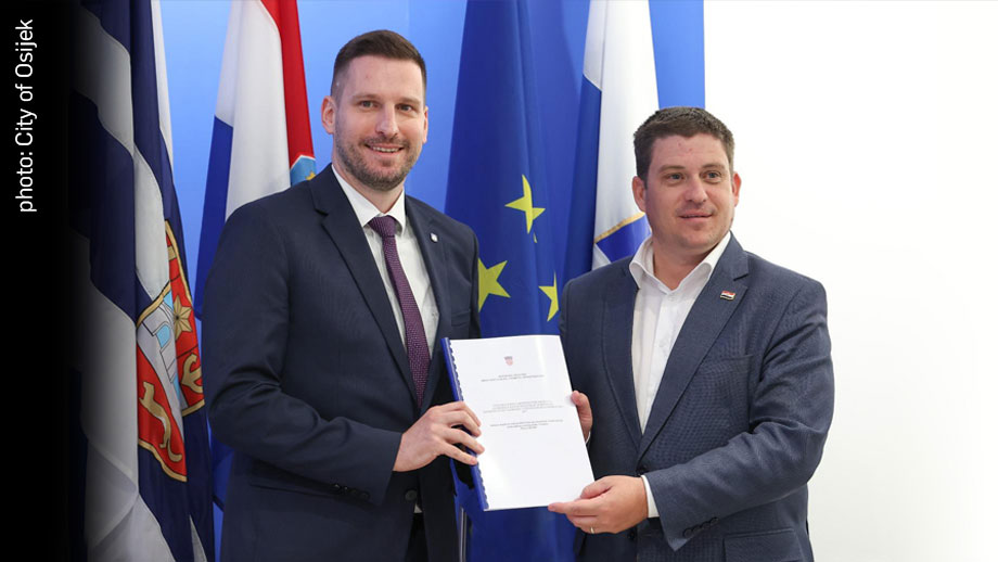 Second contract signed between KONČAR – Electric Vehicles and Osijek Public Transport company for the delivery of 10 trams