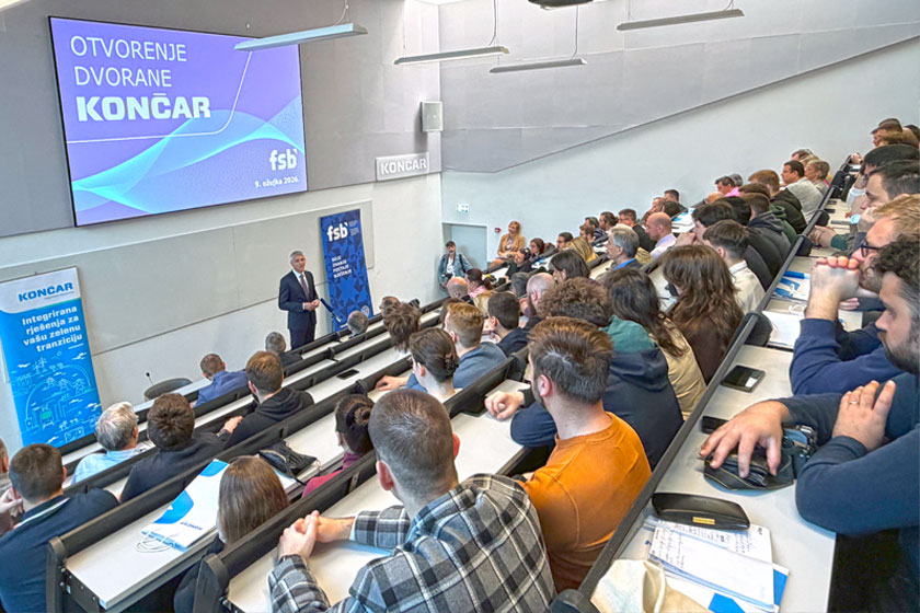 Svečano otvorena KONČAR dvorana na Fakultetu strojarstva i brodogradnje Sveučilišta u Zagrebu