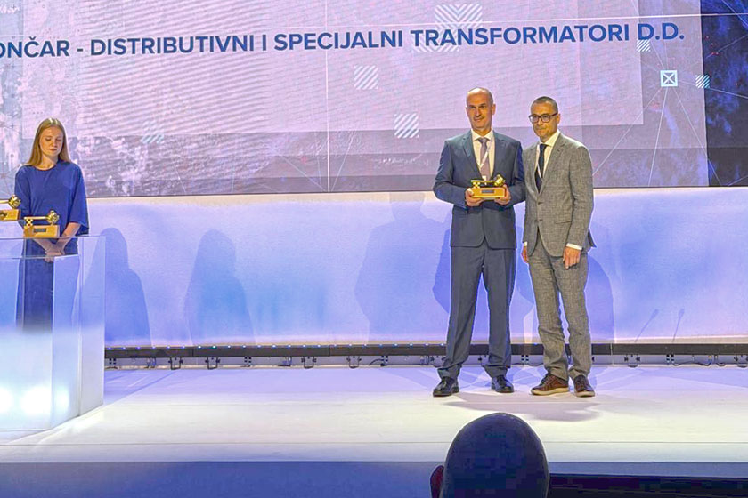 Golden Key award for the the best exporter to Austrian market