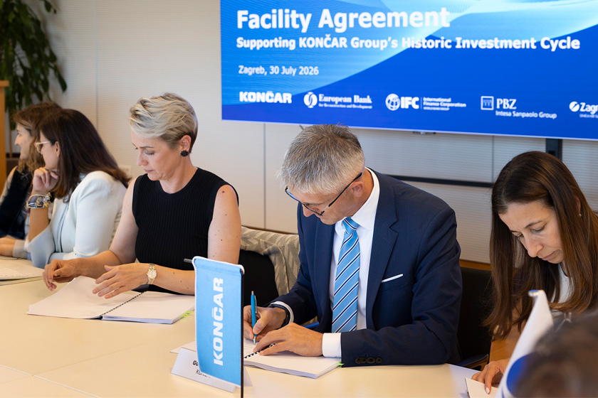 KONČAR secures €320 million investment support package from a consortium of leading international and domestic financial institutions